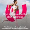 Wellthy Her Women's Daily Vegan Multivitamin for Women, Natural Ingredients for Healthy Hair, Skin, & Nails with Essential Micronutrients (30 Day) view 2