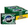 ECLIPSE Spearmint Sugar Free Chewing Gum Bulk Pack, 18 Piece, (8 Pack) view 1