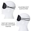 10 Pack Black Eye Mask Shade Cover Blindfold Sleep Cover for Travel,Office Nap,Sleeping,Relieve Stress view 4