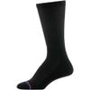 MediPeds unisex-adult Crew Socks With Non-Binding Top and Cushion, Multipairs, Black (8-pairs), Shoe Size: Men's 7-12; Women's 10-13 view 3