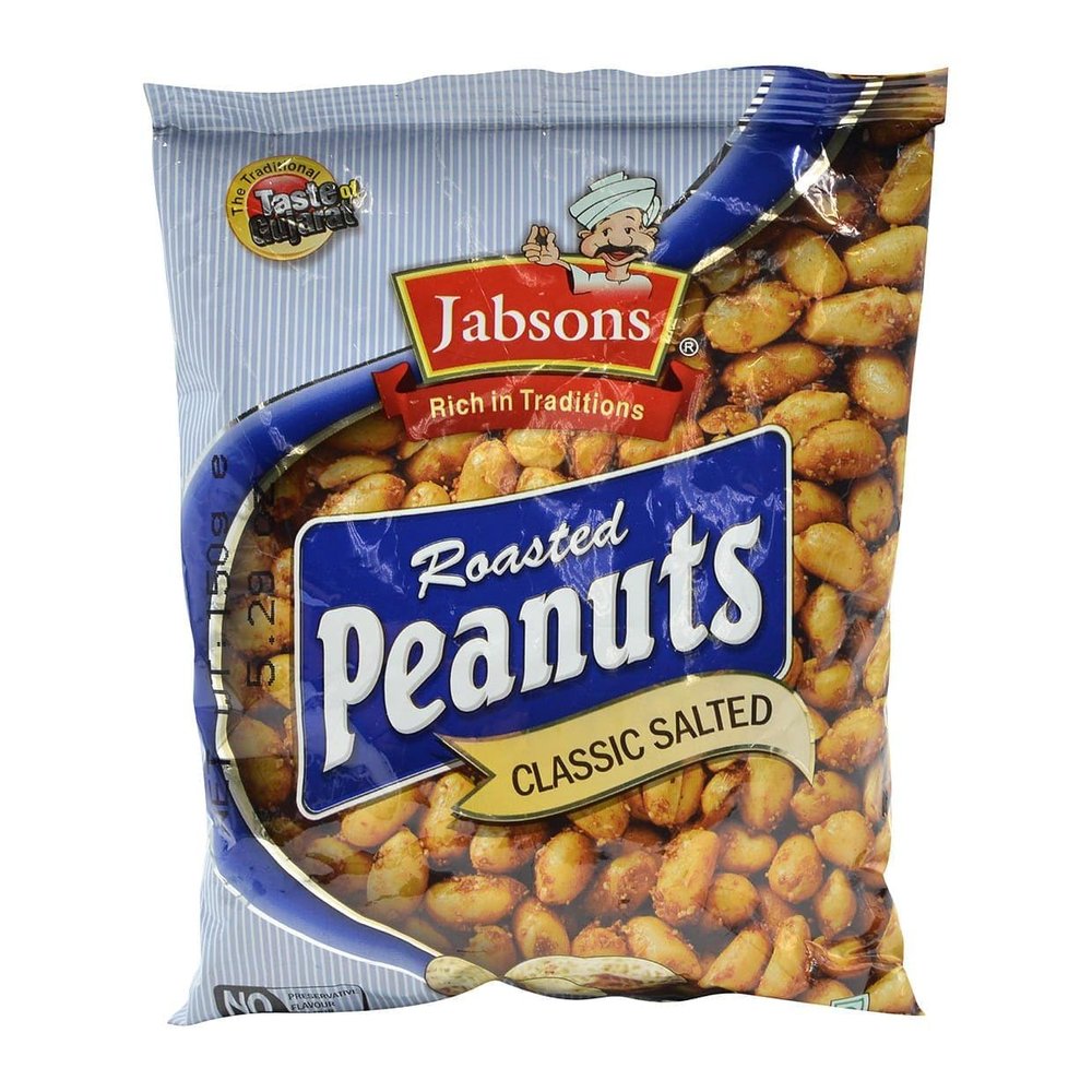 Jabsons, Roasted Peanuts, 140 Grams(gm)