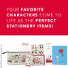 Graphique Peanuts Typewriter Boxed Notecards, 16 Snoopy at Typewriter Cards Embellished with Glitter, with Matching Envelopes and Storage Box, 3.25" x 4.75" view 3