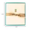 Graphique Pineapple La Petite Presse Boxed Notecards - 10 Embellished Gold Foil Pineapple Blank Cards with Matching Envelopes, 3.25" x 4.75" view 4