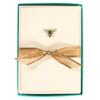 Graphique Bee La Petite Presse Boxed Notecards - 10 Gold Foil Embellished Blank Cards with Matching Envelopes and Storage Box (3.25" x 4.75") view 1