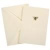 Graphique Bee La Petite Presse Boxed Notecards - 10 Gold Foil Embellished Blank Cards with Matching Envelopes and Storage Box (3.25" x 4.75") view 2
