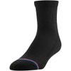 MediPeds unisex-adult Quarter Socks With Non-Binding Top and Cushion, Multipairs, Black (4-pairs), Shoe Size: Men's 6-9; Women's 6-10 view 3