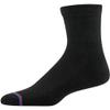 MediPeds unisex-adult Quarter Socks With Non-Binding Top and Cushion, Multipairs, Black (4-pairs), Shoe Size: Men's 6-9; Women's 6-10 view 4