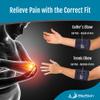 BioSkin Elbow Brace for Tennis Elbow & Golfers Elbow - Pain Relief Elbow Brace for Men & Women, Reduce Joint Pain, Arthritis, Tendonitis, Bursitis, Workout view 2