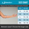 BioSkin Elbow Brace for Tennis Elbow & Golfers Elbow - Pain Relief Elbow Brace for Men & Women, Reduce Joint Pain, Arthritis, Tendonitis, Bursitis, Workout view 3