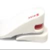 SINY 2-Layer (5cm) Height Increase Taller Insole Shoes Pad Air Cushion for Women White view 4