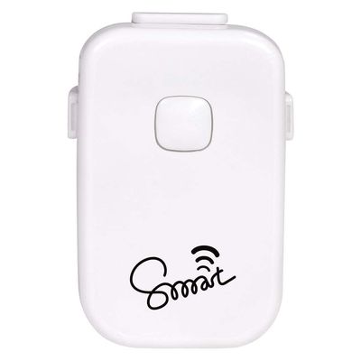Smart Bedwetting Alarm for Deep Sleepers & Children with Interchangeable Stickers 8 Loud Tones Lights and Vibration; Full Featured Low Cost Bed Wetting Enuresis Alarm to Stop Bed-Wetting Permanentlly
