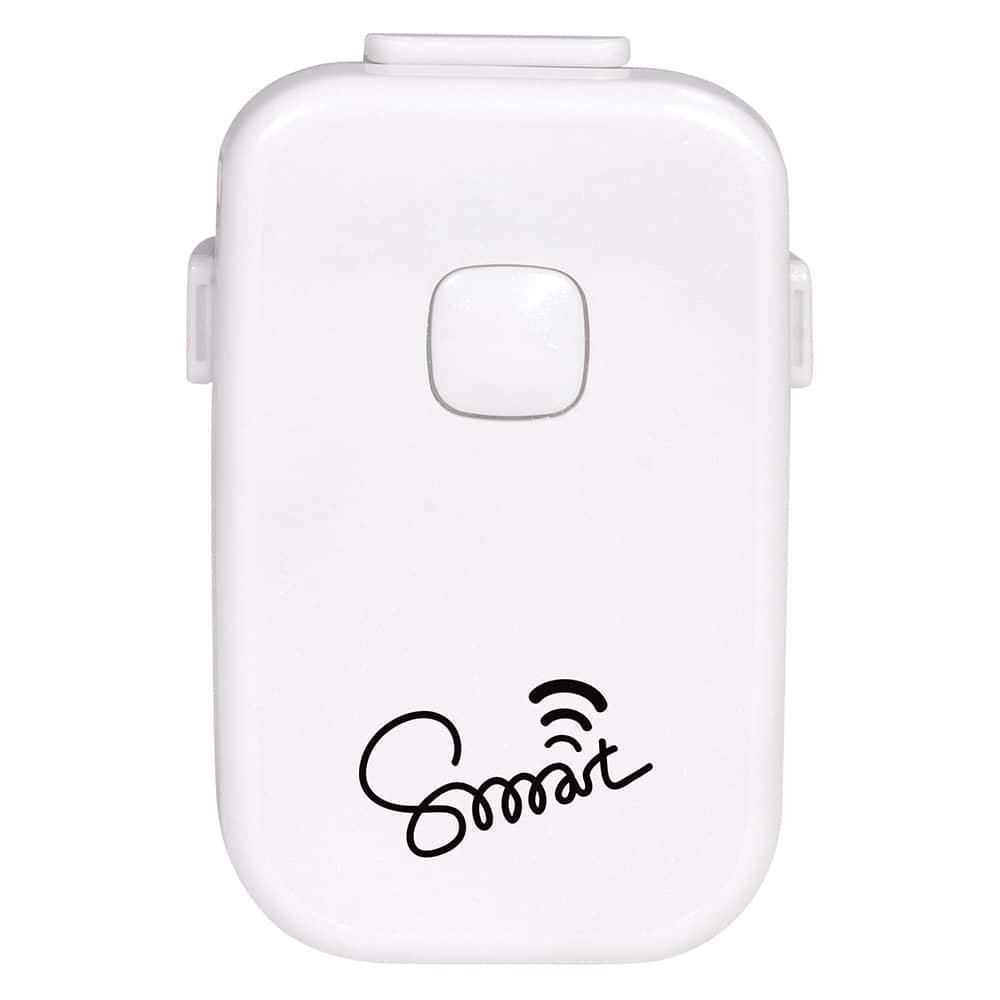 Smart Bedwetting Alarm for Deep Sleepers & Children with Interchangeable Stickers 8 Loud Tones Lights and Vibration; Full Featured Low Cost Bed Wetting Enuresis Alarm to Stop Bed-Wetting Permanentlly