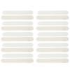 20-Pack Moisture Absorbing Single Use Hat Liners - Peel & Instant Stick on Inside Rim of Any Hat, Cap or Collar, White view 1