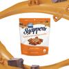 Edward Marc Snappers Peanut Butter & Pretzels Cluster - Crunchy Pretzel Snack With Milk Chocolate For Adults And Kids - 6 oz (pack of 1) view 3