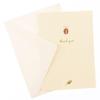 Graphique Ladybug La Petite Presse Boxed Notecards - 10 Embossed and Embellished Gold Foil Ladybug "Thank You" Notes with Matching Envelopes, 3.25" x 4.75" view 2