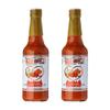 Marie Sharp's Hot Habanero Pepper Sauce, 10 oz  Authentic Belizean Hot Sauce with Fresh Red Habanero Peppers (Pack of 2) view 1