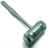10 Pcs Superior Dental Mallet 7.5" Head 7.29oz W/ 2 Replaceable Nylon Caps Hammer Orthodontics Instruments view 2