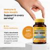 Zinc 50mg Capsules For Men and Women, 240 Count | Highly Absorbable Zinc Supplements For Immune System Support | Zink 50 mg Mono Methionine Chelated Complex | Helps with Skin Health & Overall Immunity view 3
