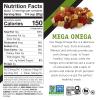 Power Up Trail Mix, Mega Omega Trail Mix, Non-GMO, Vegan, Gluten Free, No Artificial Ingredients, Gourmet Nut, 14 Ounce Bag view 4
