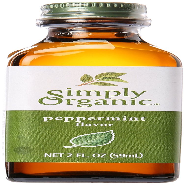 Simply Organic, Peppermint Flavor, 2 Fl Oz