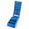 Acu-Life Pill Splitter with Storage, Stainless Steel Blade, Sturdy, Easy to Use, Accurate, Safely Cuts in Half Small, Tiny and Large Pills, Tablets, Vitamins, for Seniors, Pets, Blue, BPA Free view 3