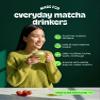Matcha DNA Organic Matcha Powder - XXL 16oz TIN  Matcha Green Tea - USDA Organic Gluten-Free Vegan, Unsweetened No Additives - Everyday Green Macha Powder Tea for Lattes, Smoothies, Baking & Recipes view 4