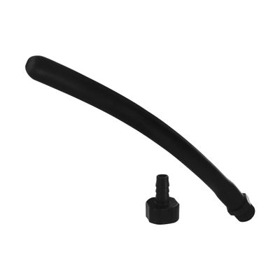 CleanStream Silicone Comfort Nozzle Shower Head Attachment  Flexible Shower Enema Douche for Men & Women  Fits Any CleanStream System  10 Inch Silicone Shower Nozzle