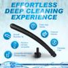 CleanStream Silicone Comfort Nozzle Shower Head Attachment  Flexible Shower Enema Douche for Men & Women  Fits Any CleanStream System  10 Inch Silicone Shower Nozzle view 4