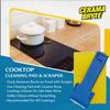 Cerama Bryte Best Value Kit: Ceramic Cooktop Cleaner 28oz, Scraper, 10 Pads, Burnt-on Grease Remover 2oz, 4 Piece Set view 4