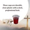 Swanson Christian Supply Communion Cups Clear Cup Pack of 50 view 4
