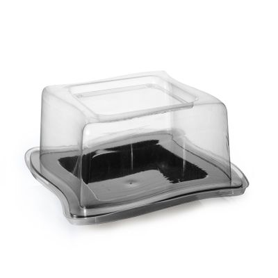 Fineline Settings Wavetrends Clear Dome Lid Pet For 6.5" Plate 120 Pieces
