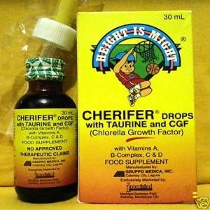 2 Cherifer Drops w/Taurine and CGF (2 x 30ml)
