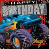 16-Count Paper Lunch Napkins, Mudslinger Happy Birthday view 1