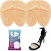 Metatarsal Pads | Metatarsal Pads for Women | Ball of Foot Cushions Forefoot Shoe Inserts Shoe Insole High Heels to Pain Relief, 2 Pairs view 1