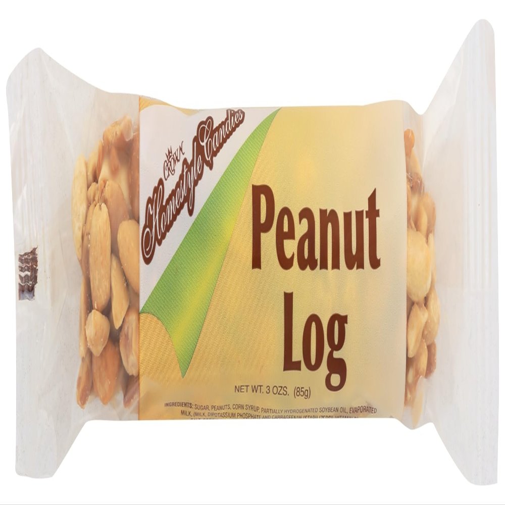 Crown Authentic Peanut Logs - 12 pc Box