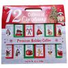 12 Gourmet Coffees of Christmas Holiday Gift Set view 1