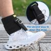 Tenbon Ankle Support Drop Foot Brace Orthosis - Comfort Cushioned Adjustable Wrap Compression For Improved Walking Gait, Prevents Cramps Ankle Sprains (Black) view 4