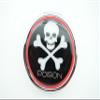 Metal Pill Case (Skull) With Mirror view 1