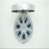 Metal Pill Case (Skull) With Mirror view 2