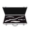 RODEREK IASTM Tools Stainless Steel Guasha Scraping Massage, 4pcs IASTM Physical Therapy Tools with a Convenience Suitcase, Soft Tissue Mobilization Tools for Myofascial Release(Sliver Box) view 1