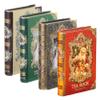 Basilur | Tea Book Collection Vol 2 thru Vol 5 | Collectable Metal Tin Caddies | Pure Ceylon Black & Green teas | Whole Leaf Tea, 100g (3.5oz) each | Pack of 4 view 1