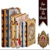 Basilur | Tea Book Collection Vol 2 thru Vol 5 | Collectable Metal Tin Caddies | Pure Ceylon Black & Green teas | Whole Leaf Tea, 100g (3.5oz) each | Pack of 4 view 3