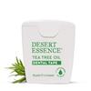 Desert Essence Tea Tree Oil Dental Tape - 30 Yards - Pack of 6 - Naturally Waxed w/Beeswax - Thick Flossing No Shred Tape - On The Go - Removes Food Debris Buildup - Cruelty-Free Antiseptic view 1
