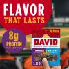 DAVID Roasted and Salted Sweet and Salty Jumbo Sunflower Seeds, Keto Friendly, 5.25 oz, 12 Pack view 4