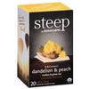 Bigelow 17715 Steep Tea, Dandelion & Peach, 1.18 Oz Tea Bag, 20/box view 1