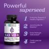 ZHOU Black Seed Oil Capsules - Black Cumin Seed Oil Cold Pressed, Nigella Sativa, Pure Unrefined Blackseed, Premium Supplement for Health, Hair & Skin w/Thymoquinone - 60 Capsules (Pack of 1) view 3