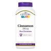 21st Century 2000 mg Cinnamon Plus Chromium Vegetarian Capsules (120 Count), Cinnamon Supplements Supports Sugar & Carbohydrate Metabolism, Gluten-Free, Non-GMO, No Added Artificial Flavors view 1