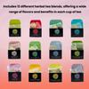 Ceremonie Tea Herbal Variety Pack - Kosher Set - Assorted Sampler With 12 Individually Wrapped Silky Mesh Herbal Bags - Single Serve Pouches view 3