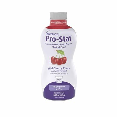 Pro-Stat Concentrated Liquid Protein Medical Food - Wild Cherry Punch, 30 Fl Oz Bottle