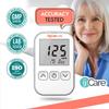OhCare Lite Blood Sugar Test Kit  Blood Glucose Meter with Strips and Lancets, Lancing Device, Log, and Case - One Touch Eject Glucometer (110 Strips, 125 Lancets, & Control Solution) view 3